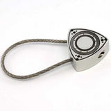 Steel Cable Rotor Key Chain