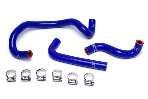 HPS Reinforced Silicone Heater Hose Kit Mazda 86-92 RX7 FC3S Turbo LHD, 57-1422
