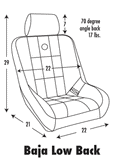 Corbeau Baja Low Back