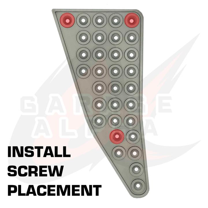Mazda RX-7 FD3S OEM Style Drilled Dead Pedal – Lucky 7 Racing Inc.