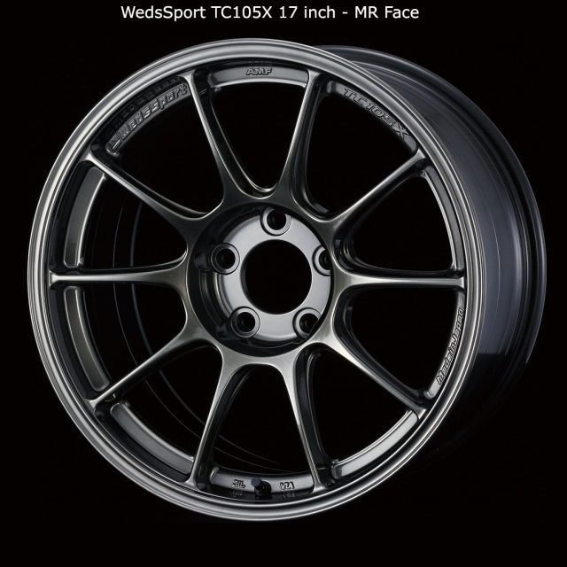 WedsSport TC105X Wheel - 17x9.0 / 5x114 / Offset +35 (Face: MR