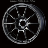 WedsSport TC105X Wheel - 17x8.0 / 5x114 / Offset +38 (Face: F)