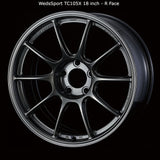 WedsSport TC105X Wheel - 17x8.0 / 5x114 / Offset +38 (Face: F)