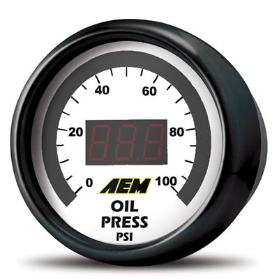 AEM Digital Gauge Kit: Pressure (52MM), 30-4401