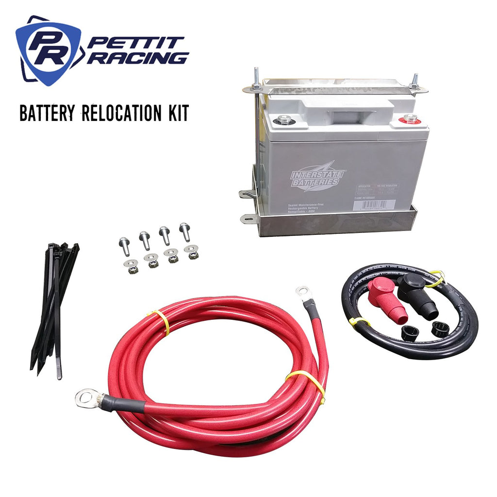 RX7 Battery Relocation Kit, BRKFD3S001 Lucky 7 Racing Inc.
