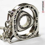Spinning Rotor Keychain