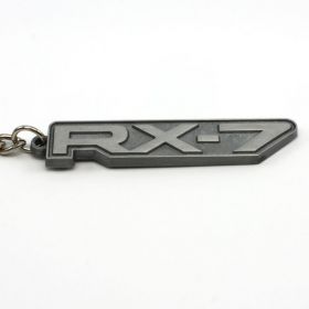 Mazda Logo RX-7 Silver Valet Key Chain - Car Beyond Store