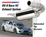 Racing Beat Race Exhaust System V2 Extended Tip 04-08 RX-8, 16391