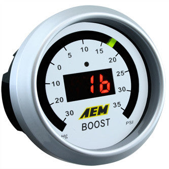 AEM Digital Boost Gauge 35 PSI, 30-4406