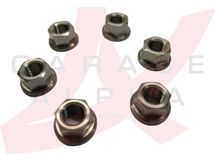 パーツ Eran Nuwantha Mazda RX-7 FD3S Titanium Strut Tower Nuts – Lucky 7 Racing Inc.